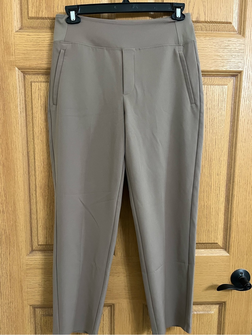 Athleta Endless High Rise Pant - Mortar Mushroom/Beige- Sz 10